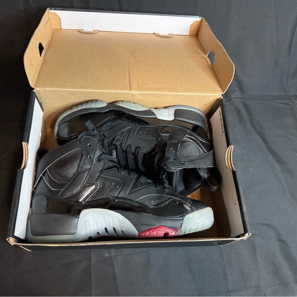 Jordan Jumpman Two Trey in Black and University Red - Picture 11 of 13